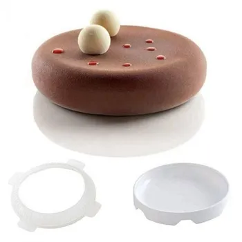 1 комплект Круглой силиконовой формы Eclipse для торта, мусса, шифонового торта, мороженого, формы для выпечки из шифона, аксессуаров для выпечки