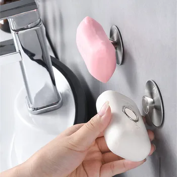 1 шт. Креативный неперфорированный Магнитный держатель для мыла в ванной, Настенный держатель для мыла в туалете, Вешалка для слива мыла, новинка