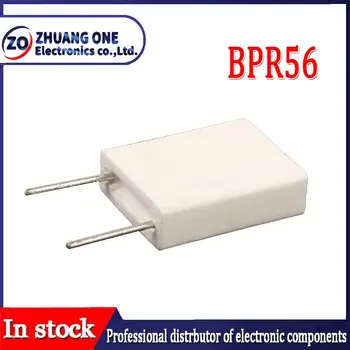 10шт BPR56 5 Вт 0,1 0,15 0,22 0,25 0,33 0,5 Ом неиндуктивный Керамический Цементный Резистор 0,1R 0,15R 0,22R 0,25R 0,33R 0,5R