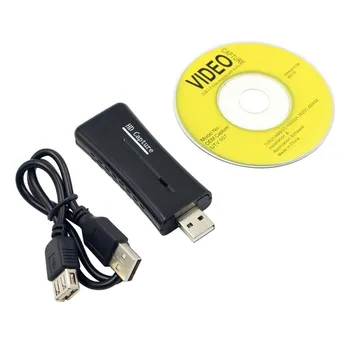 30 шт Портативный USB 2.0 позволяет HDMI видео захвата карты адаптер DVD конвертер композитный аудио для легкой крышки видео адаптер 
