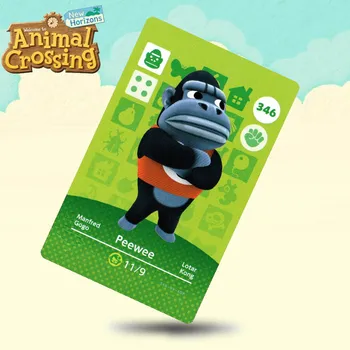 346 Карточек Peewee Animal Crossing Card Amiibo Подходят для игр Switch NS 3DS