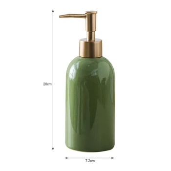 420 мл Керамический дозатор жидкого мыла, бутылка шампуня, дезинфицирующее средство для рук, бутылка геля для душа, бутылка мыла, дозатор мыла для рук, Пустая бутылка из-под насоса