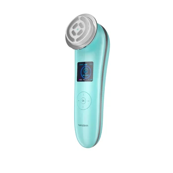 Dispositivo de microcorriente ems, limpiador facal inalmbrico, masajeador, dispositivo de elevacin de la piel,a y caliente