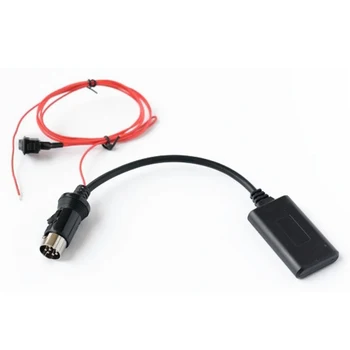 Автомобильный 8-контактный беспроводной модуль Bluetooth AUX аудио кабель-адаптер для Nissan Прочный надежный