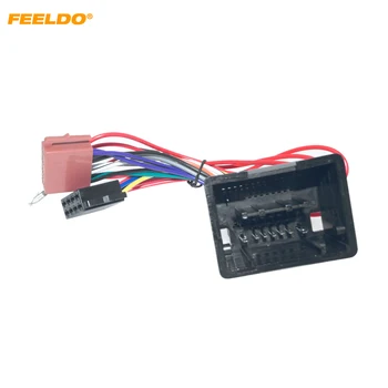 Автомобильный CD-радиоприемник FEELDO Аудио Адаптер жгута проводов ISO для автомобильных головных устройств Chevrolet Opel # HQ7426