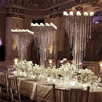 Акриловый Плинтус, реквизит, Хрустальный стол в свадебном зале, Центральные элементы для оформления витрины, цветочные поделки, Подсвечник, Полка для букетов тортов.