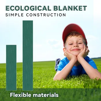 Биоразлагаемый ковер для садоводства, Экологическое одеяло, Нетканая трава, коврик