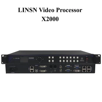 Видеопроцессор Linsn X2000 2-в-1, полноцветный светодиодный дисплей, система управления, встроенная карта отправки.