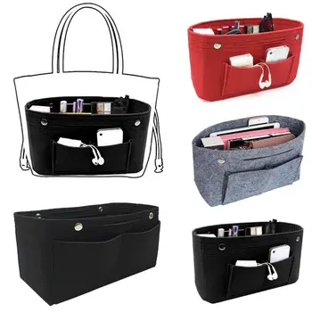 Высококачественная конфиденциальная сумочка-органайзер, вставка из легкой сумки, войлочная дорожная сумка, вставка для кошелька, сумка-вкладыш, аксессуары для сумок
