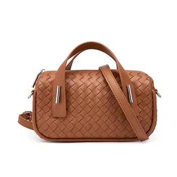 Женская сумка из воловьей кожи, новая роскошная модная простая сумка-подушка, ручная накладная, сумка через плечо, женская сумка через плечо