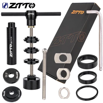 Инструмент для ремонта Подшипника Нижнего Кронштейна Велосипеда ZTTO MTB Mountain Road Bike BB Bearing Remove Press Install Kit BB86 30 92 PF 24 мм
