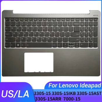 Клавиатура для ноутбука Lenovo ideapad 330S-15 330S-15ARR 330S-15IKB 330S-15AST 7000-15 с подставкой для рук верхняя крышка
