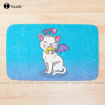 Коврик для ванной Moogle Cat, аниме-ковер для ванной, коврики для пола в ванной комнате
