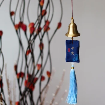 Креативность Китайский фэн-шуй медный колокольчик украшение комнаты автомобильные аксессуары Древние монеты Амулет мира Счастливый праздничный подарок