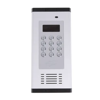 Многофункциональная система контроля доступа и сигнализации 2G/4G GSM Домофон Поддерживает RFID-карту для квартиры, работающую на 200 владельцев комнат K6