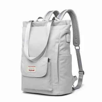 Модная женская сумка через плечо для ноутбука из водонепроницаемой ткани Оксфорд, рюкзак для ноутбука, 15,6-дюймовый рюкзак для ноутбука, школьная сумка для девочек