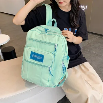 Модные Женские рюкзаки, повседневный школьный рюкзак Корейского дизайна, школьные сумки для колледжа для девочек-подростков, Детская школьная сумка через плечо