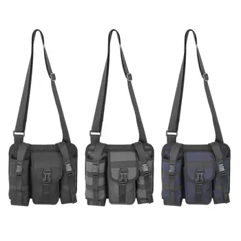 Мужская сумка-мессенджер с регулируемым плечевым ремнем, небольшая сумка-ранец, уличная сумка через плечо для занятий спортом, велоспорта, рыбалки