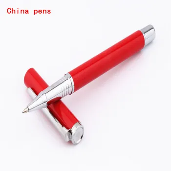 Новая ручка-роллер Luxury You 002 красного цвета для делового офиса со средним кончиком