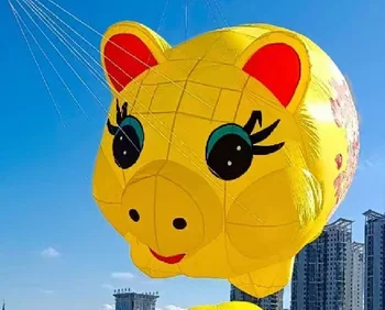 новые воздушные змеи Golden pig для взрослых игрушки на открытом воздухе Ветряной носок windsock надувной воздушный змей уличные игрушки