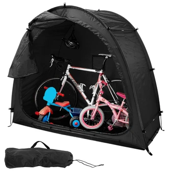 Палатка для хранения велосипедов Сарай для хранения велосипедов 190T Сарай для хранения велосипедов с дизайном окна для кемпинга Палатка для хранения на открытом воздухе