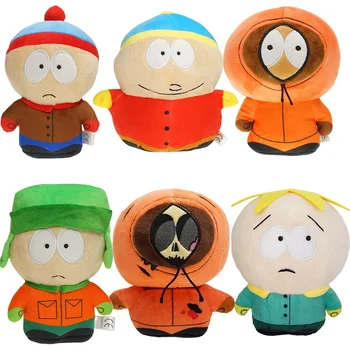 Плюшевая кукла Kawaii South Park, игрушка, Игровая кукла, Стэн Кайл, Кенни Картман, Плюшевые дети, Плюшевый подарок на День рождения