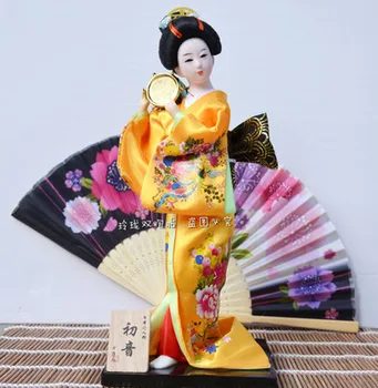 Специальные японские куклы-гейши на День Святого Валентина кукла Хуан кимоно домашние поделки японская кукла Японская гейша
