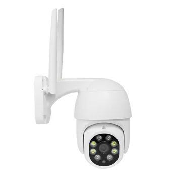 Уличная водонепроницаемая беспроводная PTZ IP-купольная камера с разрешением 2 МП 1080P, дневной ночной полноцветный монитор видеонаблюдения с обнаружением движения для домашней безопасности