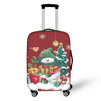 Чехол для багажа Twoheartsgirl Travel, Моющиеся защитные чехлы для чемоданов, Рождественские подарки для девочек, чехлы для тележек, аксессуары для путешествий